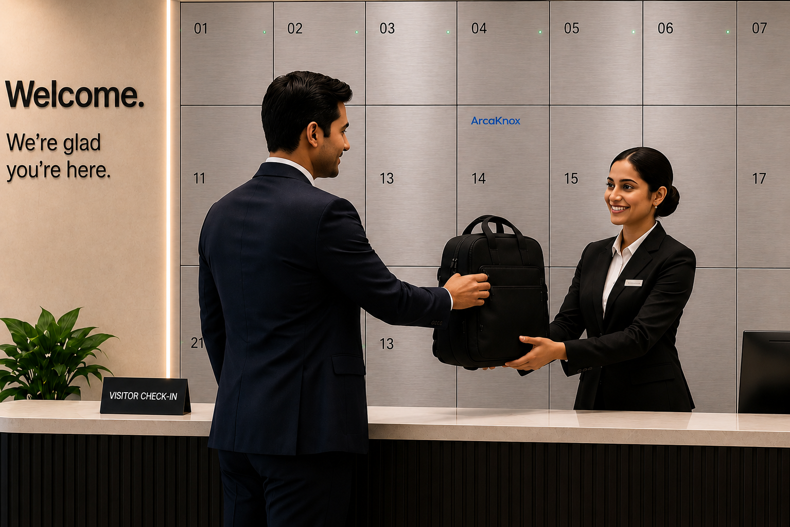 ArcaKnox Visitor Asset Lockers